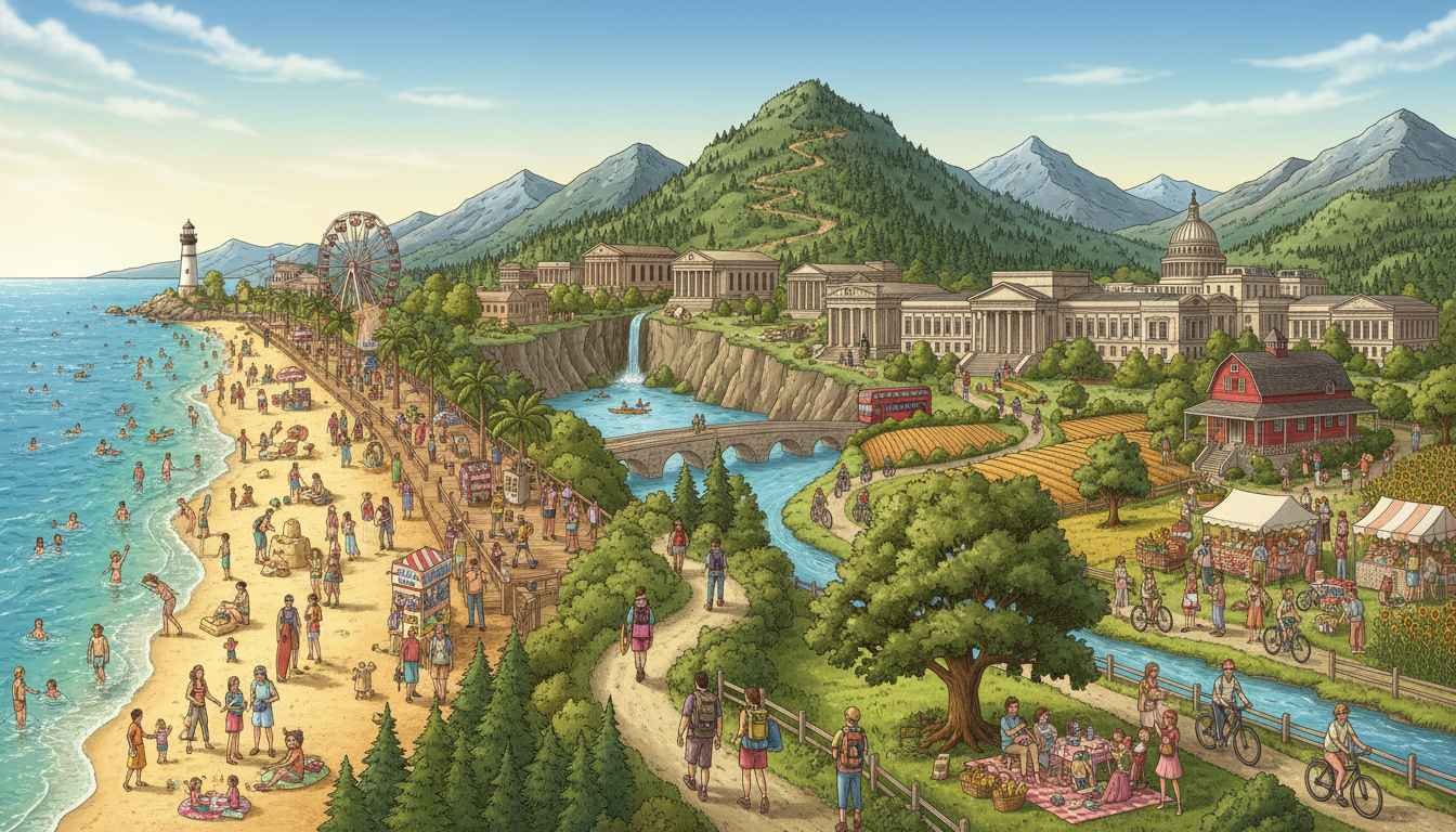 best places to visit for labor day