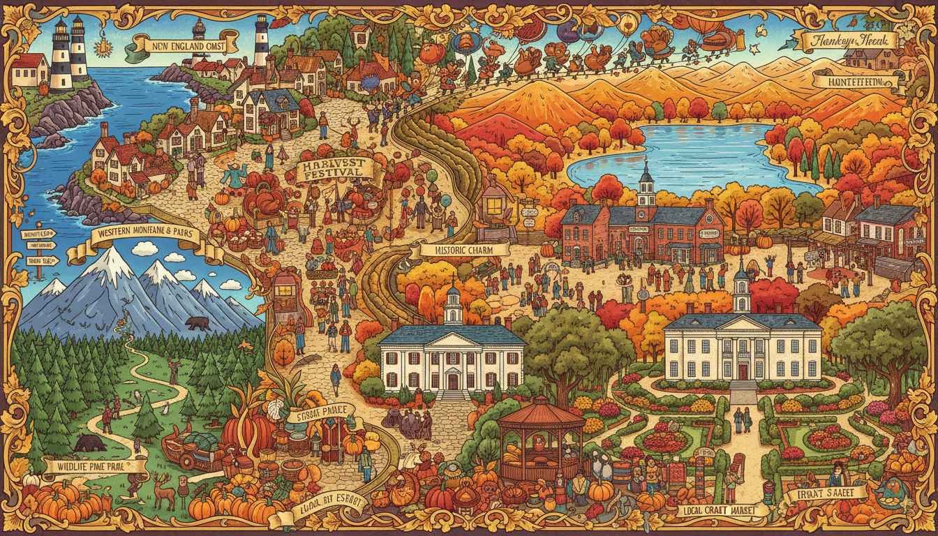 best places to visit in thanksgiving usa