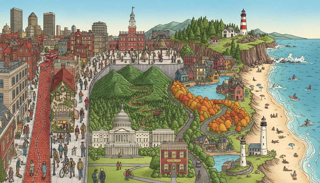 place to visit in east coast usa