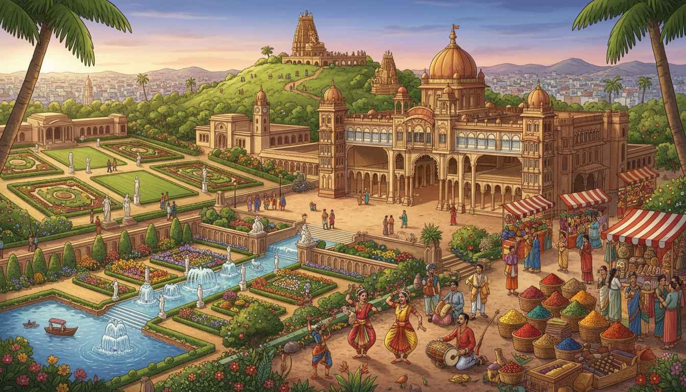 places in mysore to visit for tourists