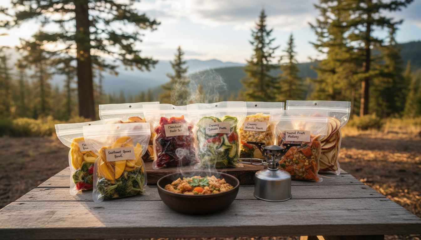 dehydrated camping food recipes